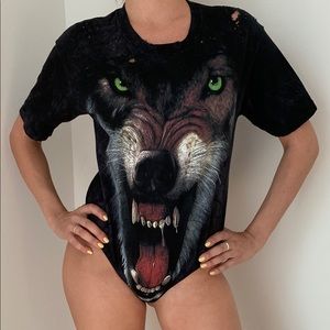 Wolf Bodysuit Size S ( never worn)